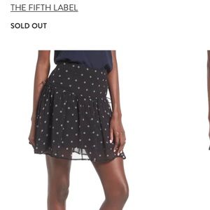NWT The Fifth Label Midnight Memories Skirt (S)
